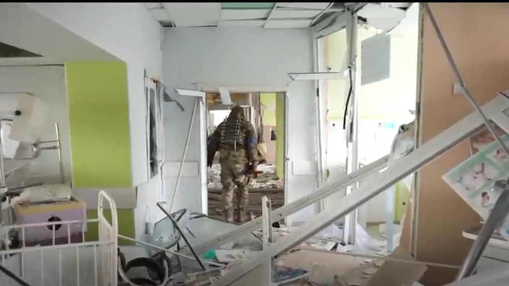 Нов удар по болница в Украйна