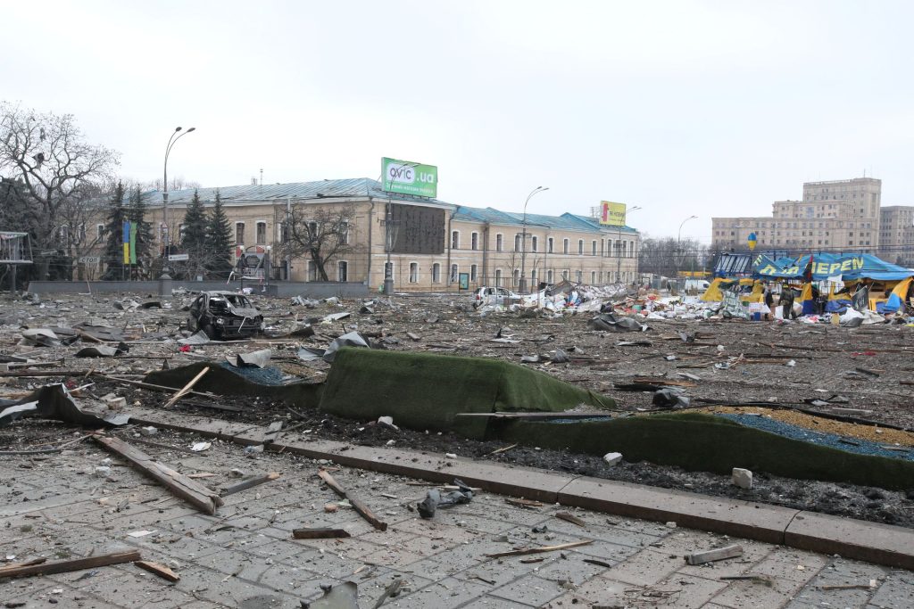 Убити и ранени при обстрел в центъра на Харков