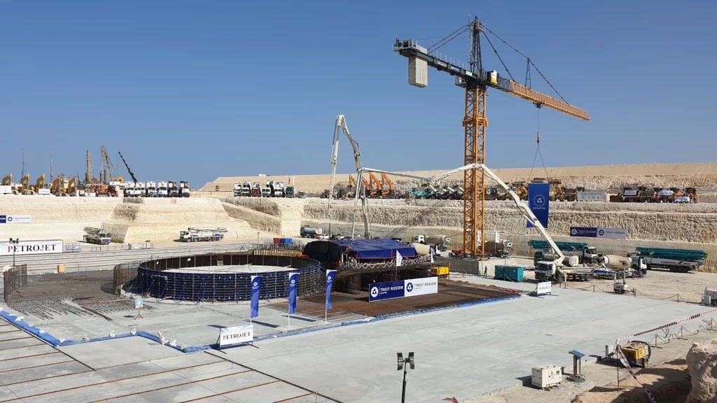 Изливането на първия бетон за четвърти енергоблок на АЕЦ Дабаа в Египет се планира за края на 2023 г.