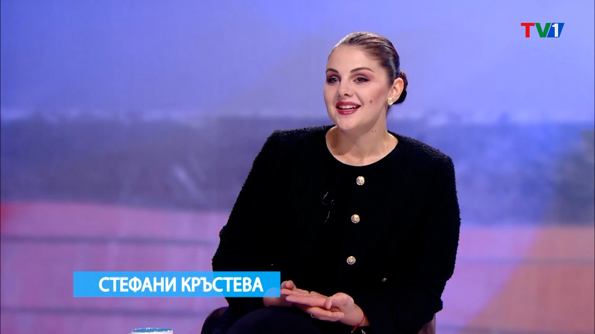 Младата оперна певица Стефани Кръстева в АНФАС, 25 ноември 2023 година