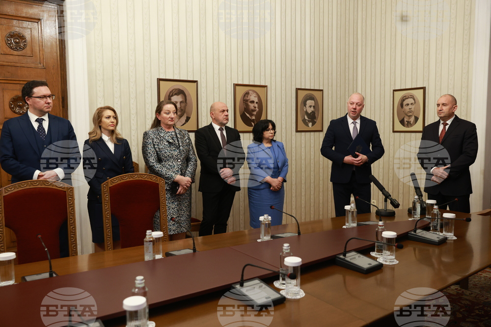 Кандидатът за премиер Росен Желязков представи структура и състав на проектокабинет